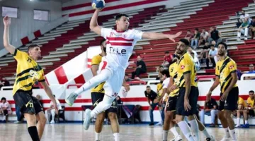 الزمالك يتفوق على طلائع الجيش في مباراة قوية بدوري محترفي اليد