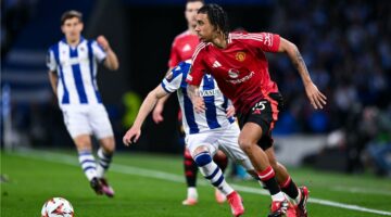 التعادل الإيجابي ينهي مباراة مانشستر يونايتد وريال سوسيداد في الدوري الأوروبي بشكل مثير