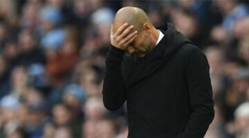 جوارديولا يؤكد غياب لاعب مانشستر سيتي 11 أسبوعًا بسبب الإصابة