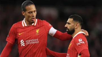 تقارير تكشف حقيقة اتفاق ليفربول مع محمد صلاح وفان دايك بشكل نهائي