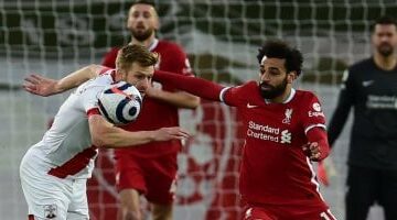 محمد صلاح يتألق مع ليفربول في مواجهة ساوثهامبتون بالدوري الإنجليزي