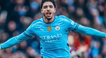 عمر مرموش يتألق وينال أول جائزة مع مانشستر سيتي في مسيرته الكروية