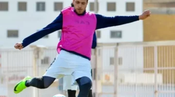 عنتر يسجل هدف منتخب مصر للمحليين أمام جنوب أفريقيا