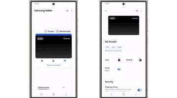هواتف سامسونج تُحول إلى مفاتيح رقمية للسيارات: تجربة القيادة بلمسة واحدة