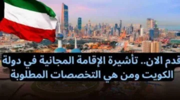تأشيرة مجانية في الكويت لمن يجيد هذه المهن ورواتب تفوق الإمارات والسعودية