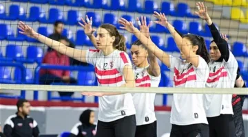 تأهل فريق كرة الطائرة سيدات الزمالك لنهائي كأس مصر بعد أداء مميز
