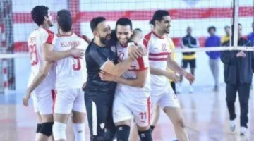 الزمالك يحصد برونزية دوري الطائرة بفوزه على الاتحاد السكندري المميز