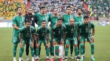 منتخب الجزائر يتقدم على بوتسوانا بهدف مثير في الشوط الأول بتصفيات كأس العالم