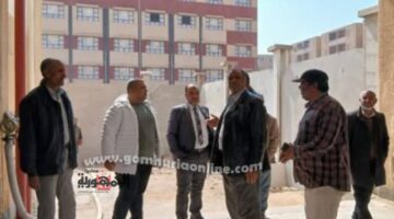 مدير عام التعليم الفني يتابع انتظام العملية التعليمية في مدرسة سوهاج الفنية