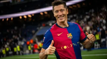 ترتيب هدافي الدوري الإسباني بعد هدف ليفاندوفسكي في مباراة أوساسونا