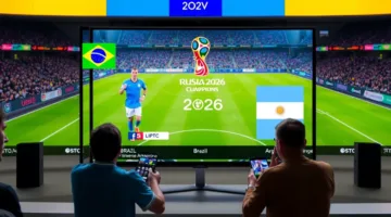 القنوات الناقلة لمباراة البرازيل والأرجنتين اليوم في تصفيات كأس العالم 2026