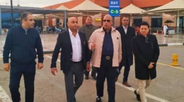 أيمن العشري فور وصوله مطار القاهرة يعلن عقد اجتماع لمناقشة موضوعات هامة