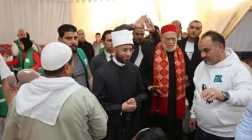الأزهري وجمعة يتفقدان خيمة رمضانية نظمتها الأوقاف ومصر الخير بحفاوة كبيرة