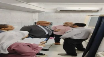 مدير صحة قنا يتابع الخدمات الطبية بمستشفى حميات نجع حمادي لتحسين الرعاية الصحية