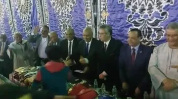 النائب مصطفى بكري يشهد نهائي دوري النجوم وحفل تكريم كأس محمود بكري بقنا