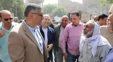 محافظ الجيزة يقود حملة نظافة شاملة بأوسيم لخدمة المواطنين دون تهاون