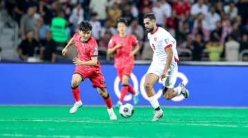 نتيجة مباراة الأردن وكوريا الجنوبية مباشرة في تصفيات آسيا لكأس العالم 2026