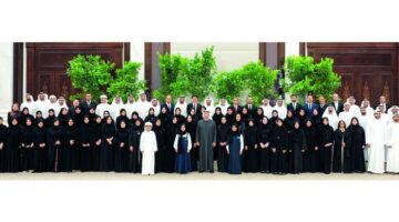 محمد بن زايد يؤكد على ريادة التعليم ضمن استراتيجيات الدولة التنموية