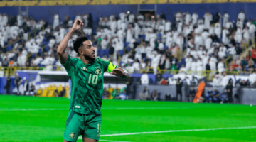 سالم الدوسري يسجل هدفًا مذهلاً للسعودية أمام الصين ويحقق أرقامًا قياسية