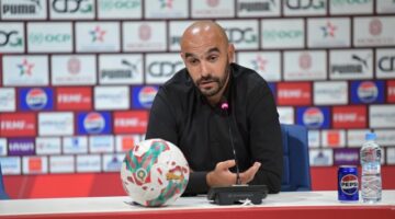 وليد الركراكي يكشف عن تشكيلة منتخب المغرب في الموعد المحدد