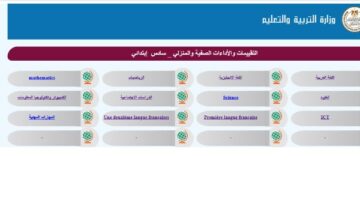 روابط التقييمات الأسبوعية للصف السادس الابتدائي الترم الثاني| حمل الآن