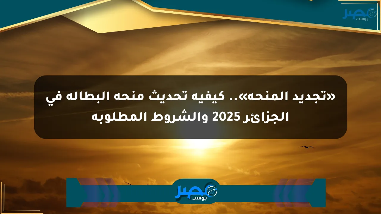 نيوز برو : «تجديد المنحة».. كيفية تحديث منحة البطالة في الجزائر 2025 والشروط المطلوبة