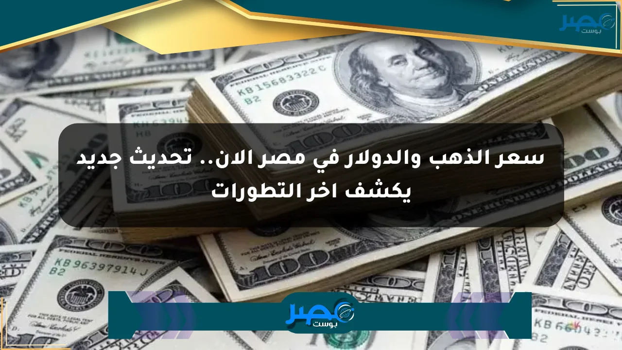 نيوز برو : سعر الذهب والدولار في مصر الآن.. تحديث جديد يكشف آخر التطورات