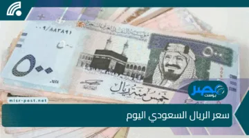 سعر الريال السعودي اليوم في البنوك المصرية: تحديث لحظي ومقارنة الأسعار